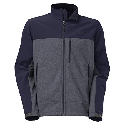 The North Face 611C757 Apex Bionic Jacket for Men, Cosmic Blue Heather & Cosmic Blue - Extra Large