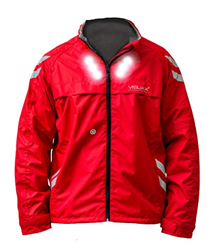 Visijax Highlight Cycle Jacket - Red - L
